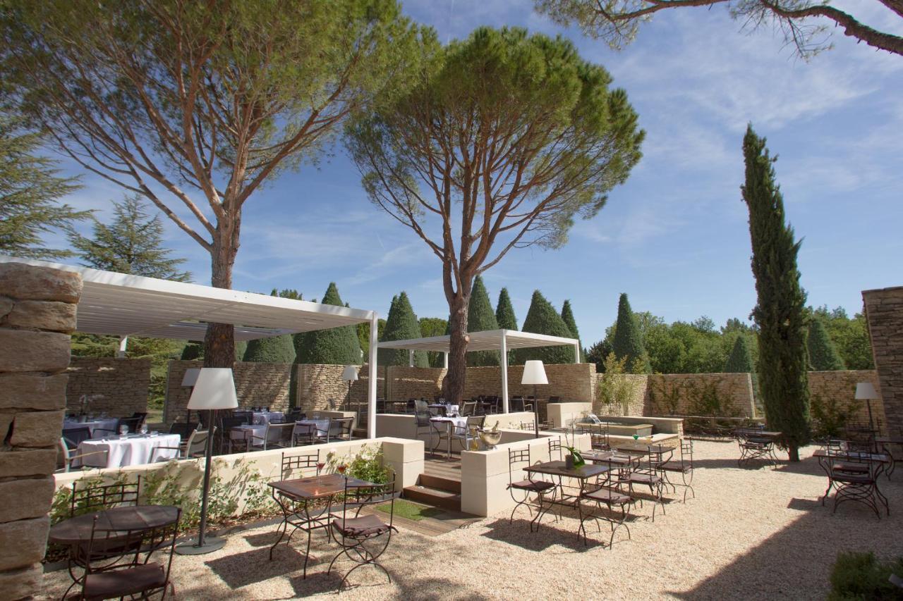 Hotel Carcarille Restaurant Le C Gordes Exteriör bild