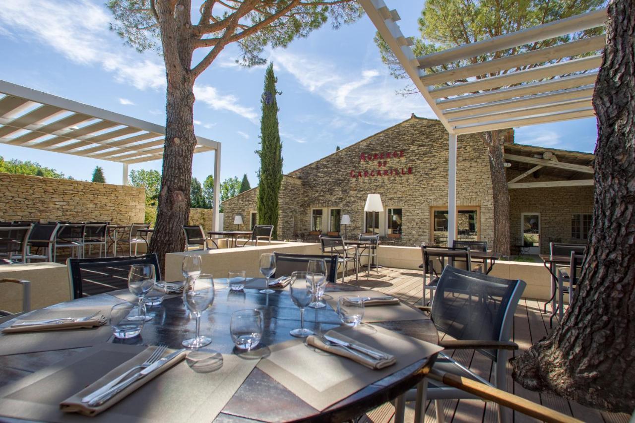 Hotel Carcarille Restaurant Le C Gordes Exteriör bild