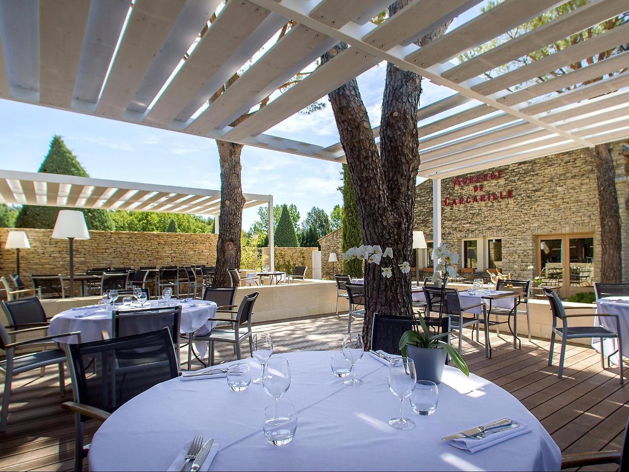 Hotel Carcarille Restaurant Le C Gordes Exteriör bild