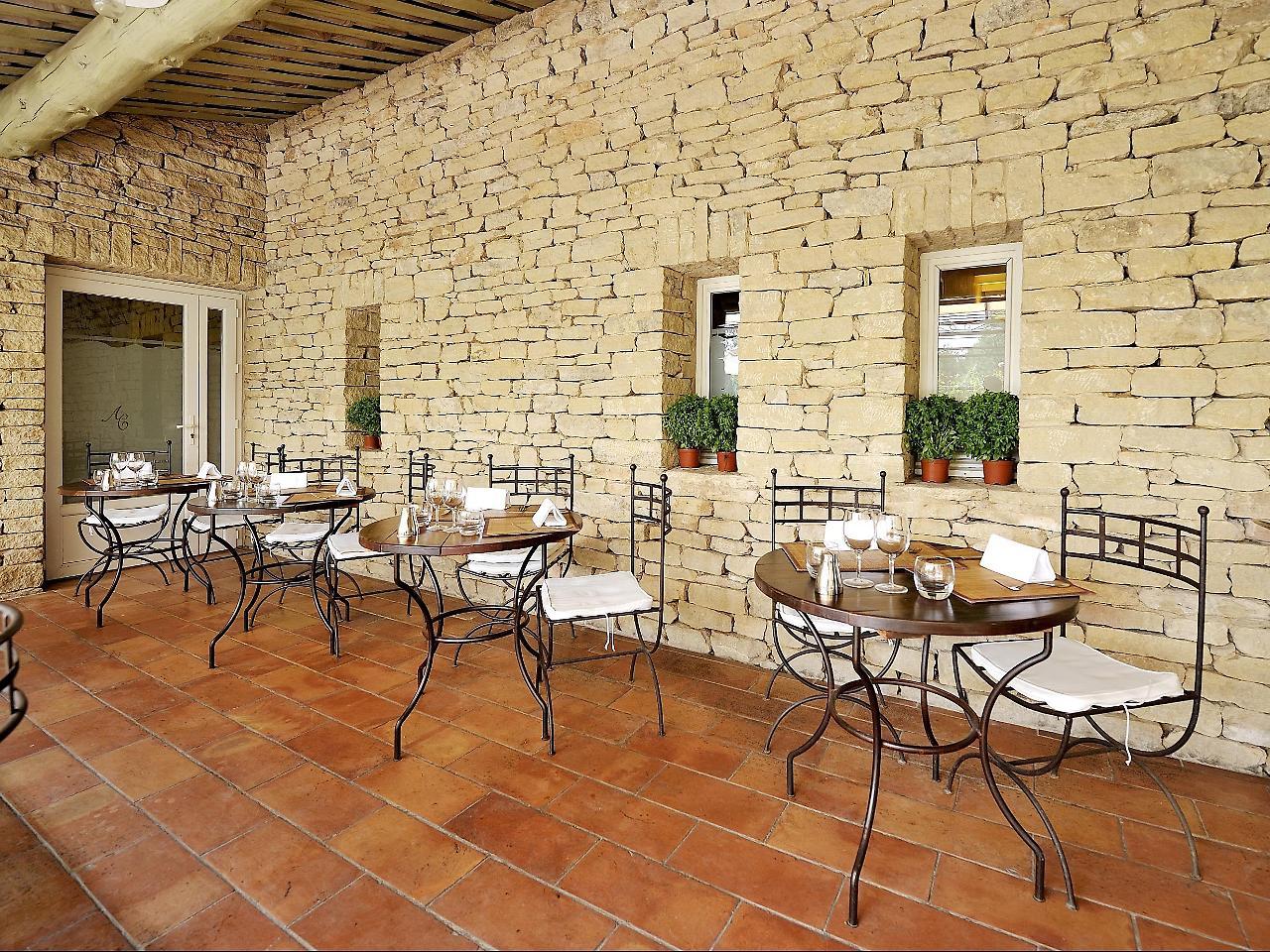 Hotel Carcarille Restaurant Le C Gordes Exteriör bild