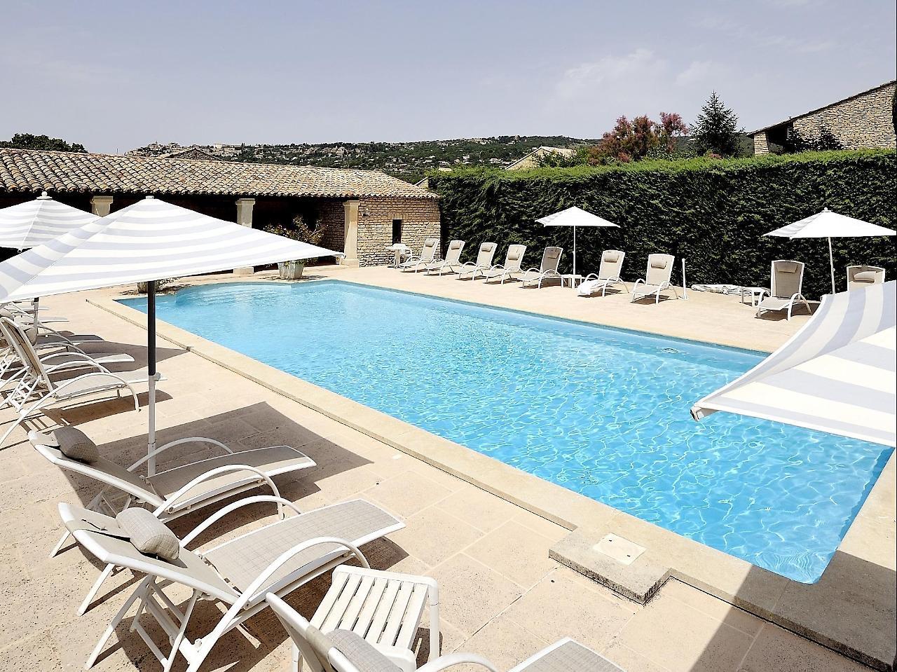 Hotel Carcarille Restaurant Le C Gordes Exteriör bild
