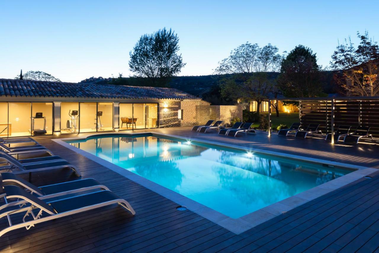 Hotel Carcarille Restaurant Le C Gordes Exteriör bild